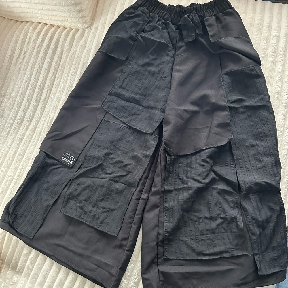 Black Wide Leg Pants